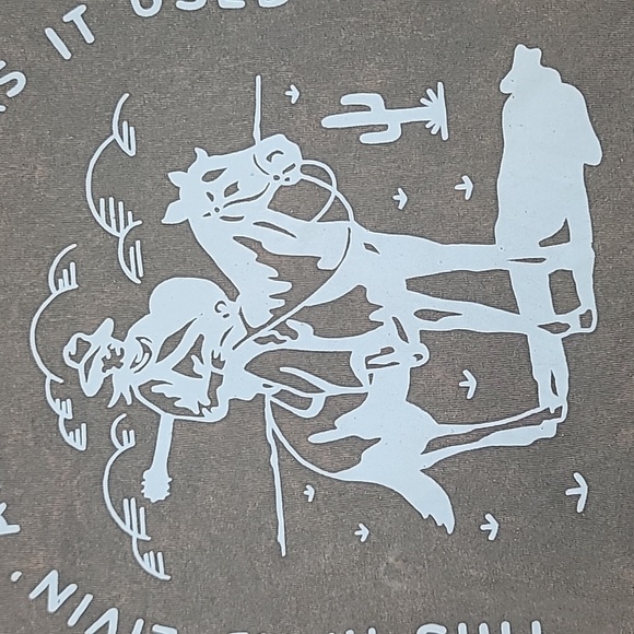 Licensed Band Merch Chris Stapleton Hard Livin' Relaxed Graphic Tee in Tan - Picture 12 of 17